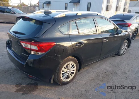 2018 Subaru Impreza 2.0I Premium from USA, damaged, VIN 4S3GTAB6XJ3705871